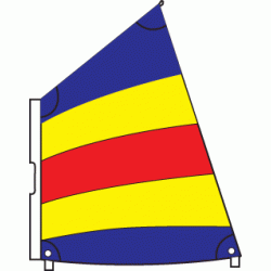 Sleeve pocket sail, multicolour