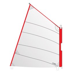 SLEEVE POCKET OPTIMIST SAIL WITH REEF EYE