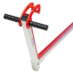 Trolley with belt large optiflex wheels