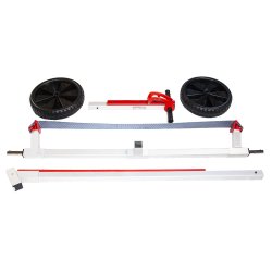 Trolley with belt large optiflex wheels