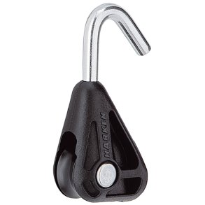 Harken ball bearing hook-in block/ Harken hook blok til spryd