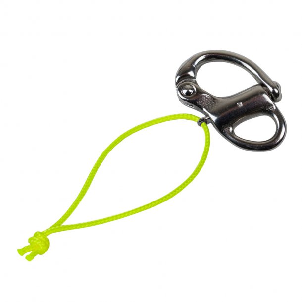 STAINLESS STEEL SNAP SHACKLE WITH LOOP