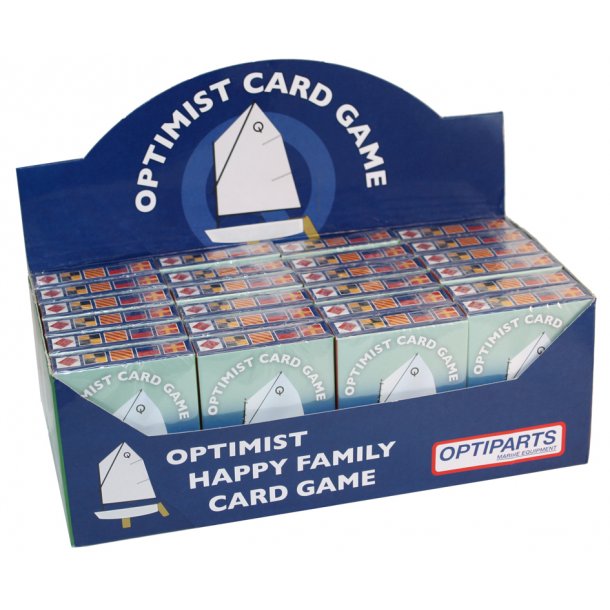 OPTIMIST "HAPPY FAMILY" kort spil (24 pcs)