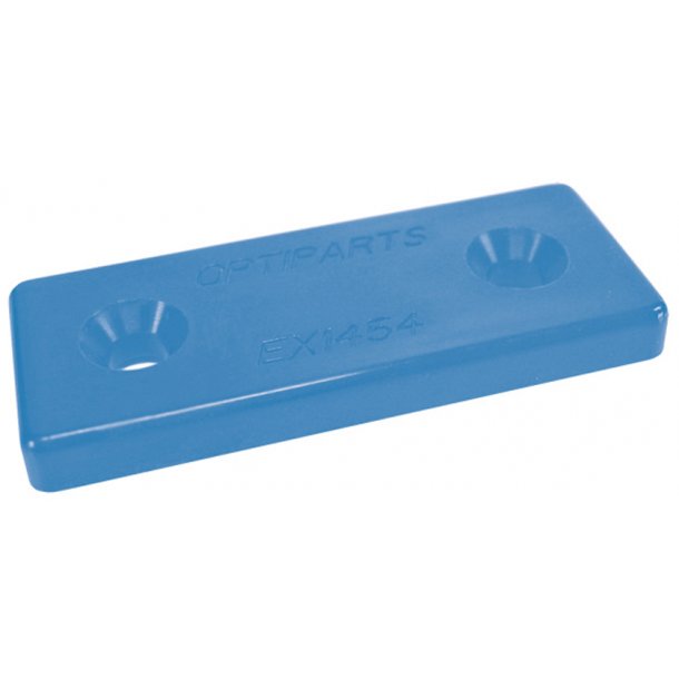 NYLON MOUNTING PLATE BLUE 10 PACK
