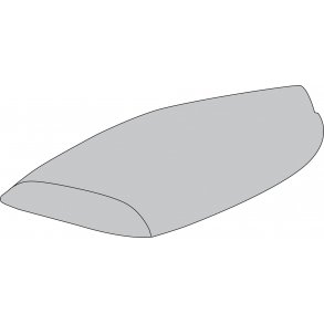 Laser Bottomcover, Optiparts, breathable, light grey