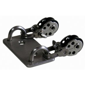 DOUBLE PAD EYE WITH HARKEN BLOCKS