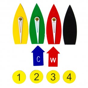 Magnetic protest boat kit TRAVEL SET (10 ITEMS)