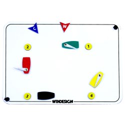 MAGNETIC WHITEBOARD 25 x 35 CM, 