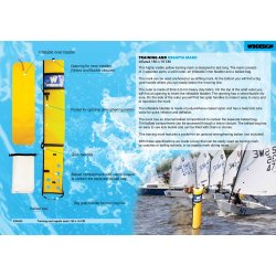 Training and regatta mark 180x18cm