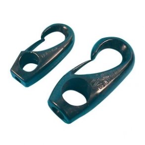 Nylon hook 6 mm black