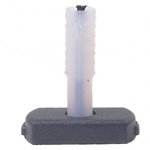 Joint w rope core, releasable base w pin & tubing / Forlngerled for rorpind m. snor