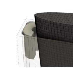 3D printet klodser for svrdkiste (4 stk)