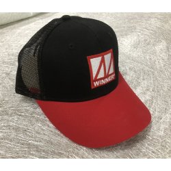 Winner Bungee Cap black/red