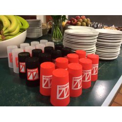 Winner Cups - plastic (Blue, red, yellow, orange, transp.)