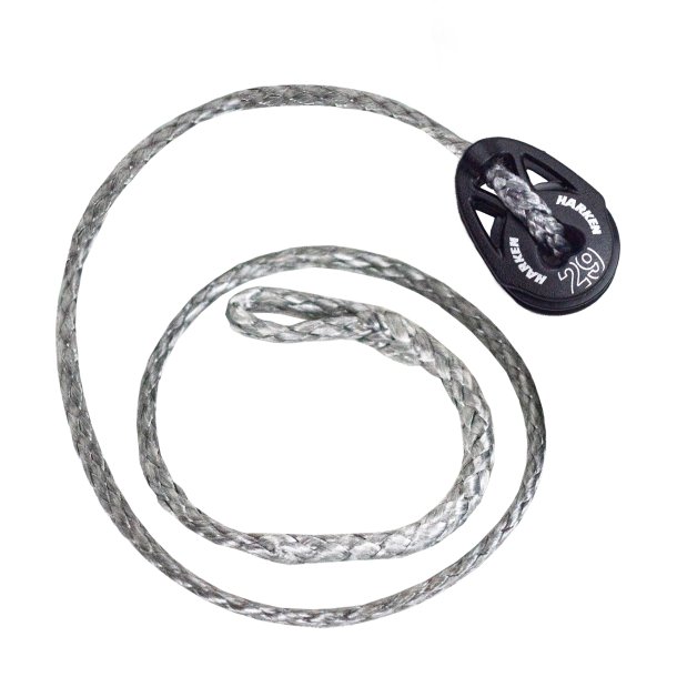 Optimist sprydhal med 29 mm Harken Ti-Lite blok  