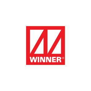 Winner Logo Sticker, 50*50mm (flat)