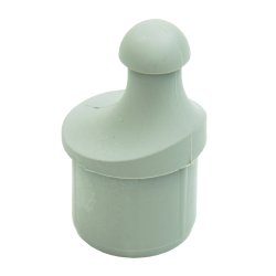 Set of sprit ends 27 mm, grey