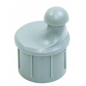 Set of sprit ends 29 mm, grey