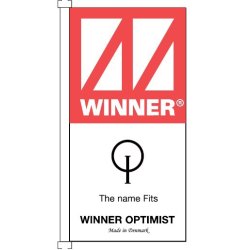 Winner Logo flag 100x50cm