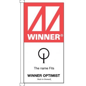 Winner Logo flag 100x50cm