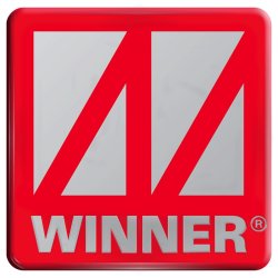 Winner Logo 3D, 50*50mm
