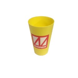 Winner Cups - plastic (Blue, red, yellow, orange, transp.)